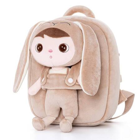 Metoo Beige Bunny Backpack