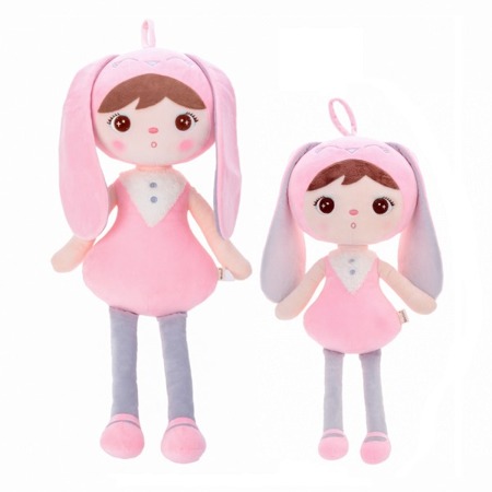 Metoo Personalized Bunny Girl XL Doll 70 cm