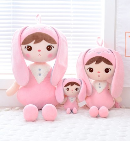 Metoo Personalized Bunny Girl XL Doll 70 cm