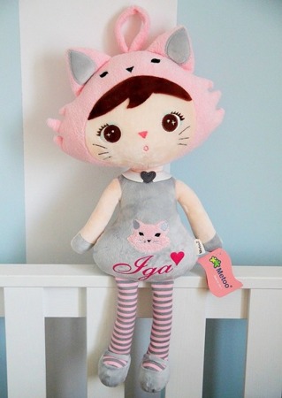 Metoo Personalized Cat Girl Doll