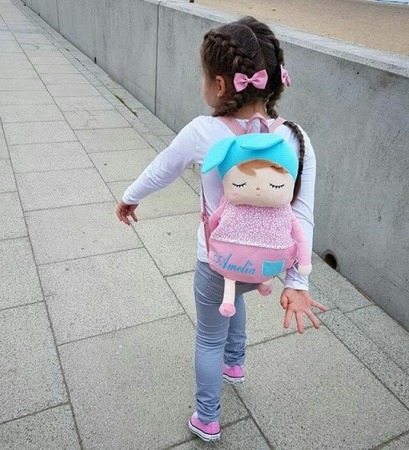 Pink Metoo Angela Personalized Backpack