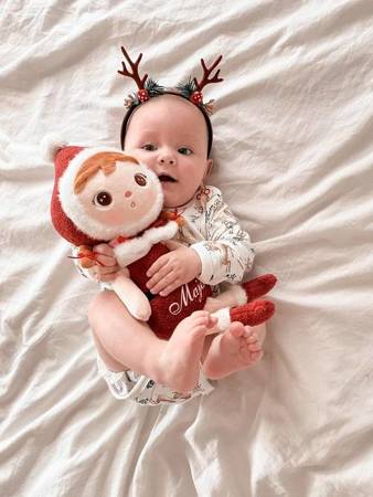 Set of Dolls - Personalized Angel and Christmas Doll