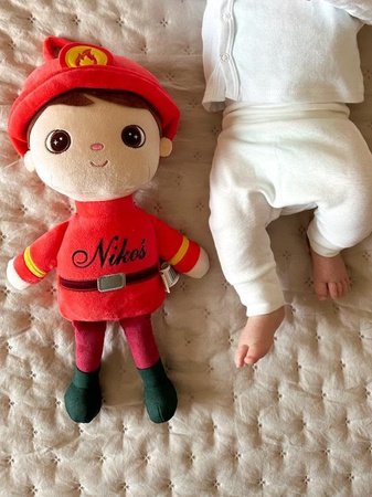 Lalka Metoo personalizowana Strażak Junior