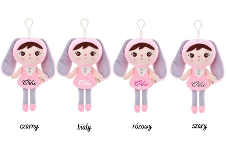 Metoo Personalized Mini Pink Bunny Girl Doll 