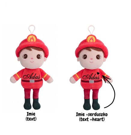 Metoo Personalized Mini Firefighter