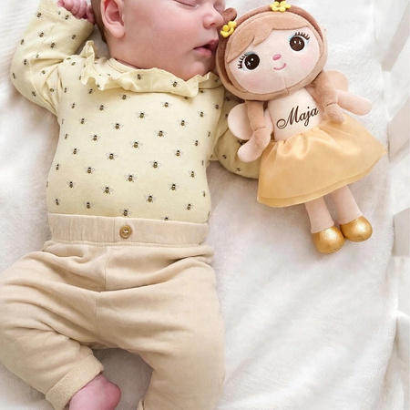 Metoo Personalized Mini Bee Girl Doll 