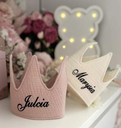 Personalized Crown - Ecru
